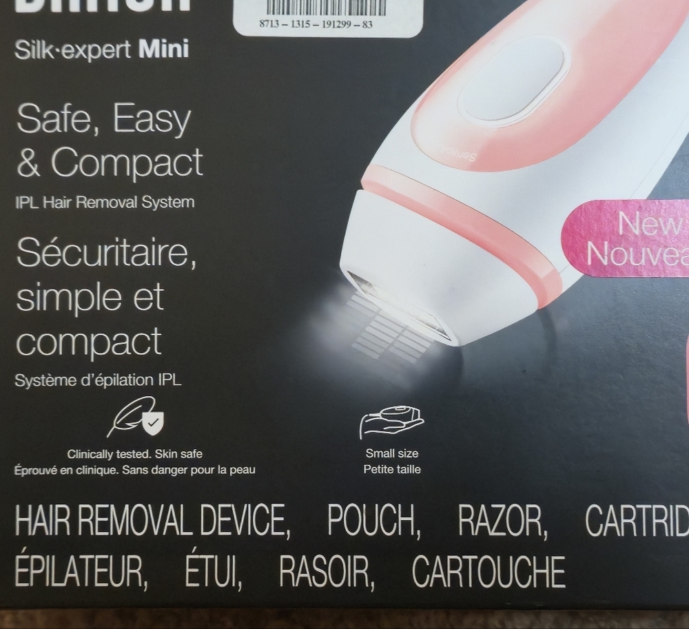 VENUS Silk-expert Mini IPL Hair Removal Device Pink and White - Picture 8 of 9